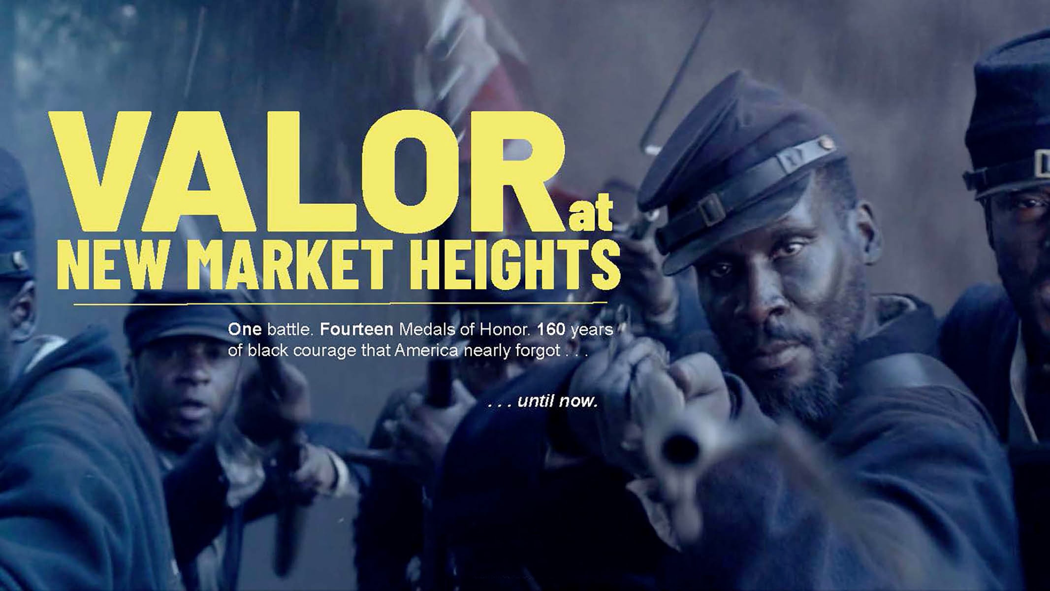 Valor at New Market Heights — documentary film poster